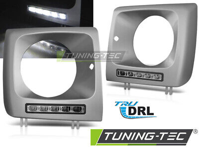 FARI A LED DRL SILVER per MERCEDES W461, W463 01-12