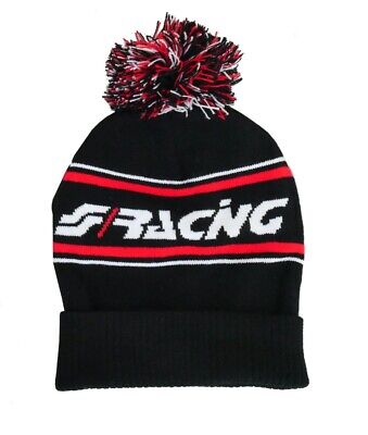 Berretto Winter invernale in lana con pon e logo SR