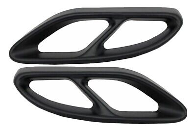 Copri punte per silenziatore neri adatti per Classe C W205 S65 E65 GLE