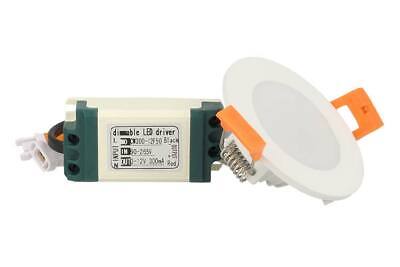 Lampada Faretto Pannello Led Da Incasso Rotondo 3W=30W Bianco Caldo Diamet