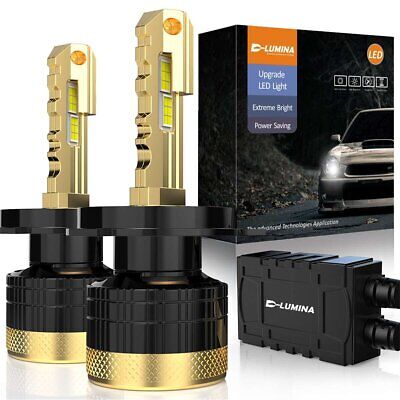 Kit Full Led Golden Key H4 120W 12000 Lumen 12V 6500K IP68 4 Volte Piu Luminoso