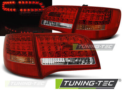 FANALI POSTERIORI A LED ROSSO BIANCO per A6 C6 05-08 AVANT