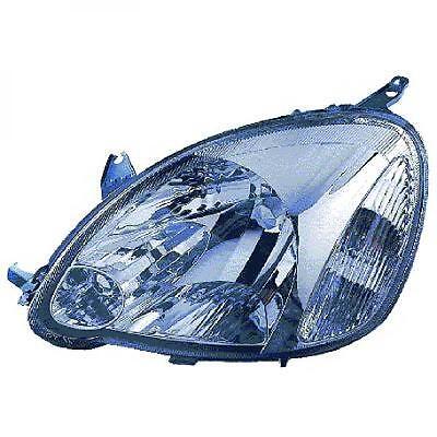 Faro fanale anteriore Destro YARIS 03-05 TYC H4 per reg elettrica sistema