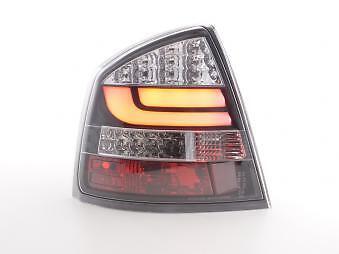 Coppia Fari Fanali Posteriori Tuning LED LTI Octavia 1Z Limo 05-12 nero