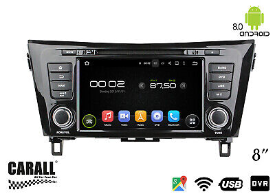 Autoradio Android 8.0 X-Trail QASHQAI GPS DVD USB SD WI-FI Bluetooth Nav