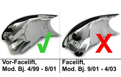 Coppia SET Kit Frecce Anteriori Tuning E46 1999 - 08.2001 COUPE/CABRIO FUME'