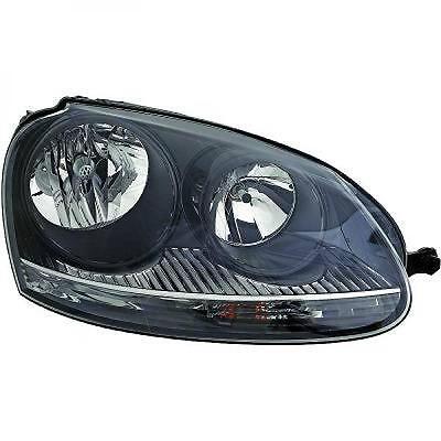 Faro fanale anteriore Destro GOLF 5 V 04-08 GTI nero H7+H7 con motorino incluso