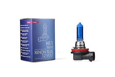 LOTTO DI 10 PEZZI Lampadina alogena M-TECH XenonBlue H11 12V 55W PGJ19-2