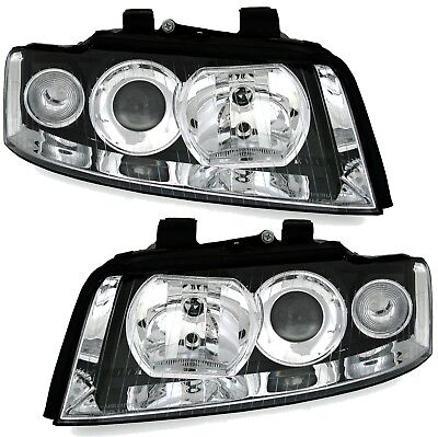Coppia Set Fari Fanali Tuning per A4 8E\B6 2000-2004 per Xenon Di Serie D1S