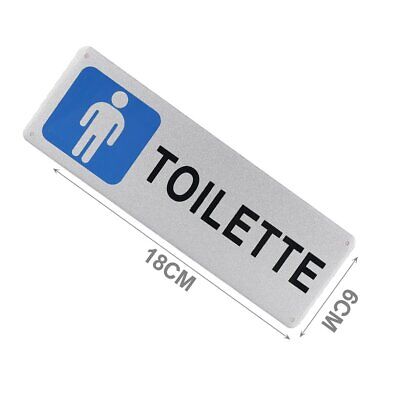 Cartello Segnaletico Toilette Uomo 5*18CM <ul><li>Segnaletica Chiara e Pratica:
