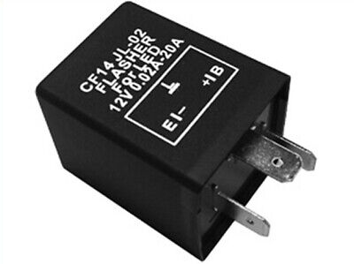 Flasher Led Lampeggiatore Rele Relay Auto Per Frecce Led 12V 3 Spine CF14 Per A