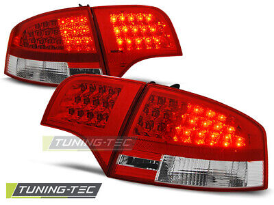 FANALI POSTERIORI A LED ROSSO BIANCO per A4 B7 11.04-11.07 SEDAN