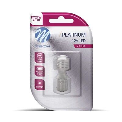 Blister M-TECH Platinum LB836Y-01B - PY21W, 12-24V 4xLED HP, Amber