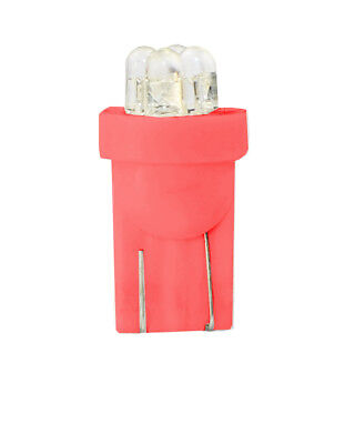 Lampada Led Diodo LED L012 W5W 4LED 3mm rosso