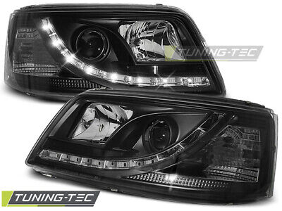 HEADLIGHTS DAYLIGHT BLACK fits T5 04.03-08.09