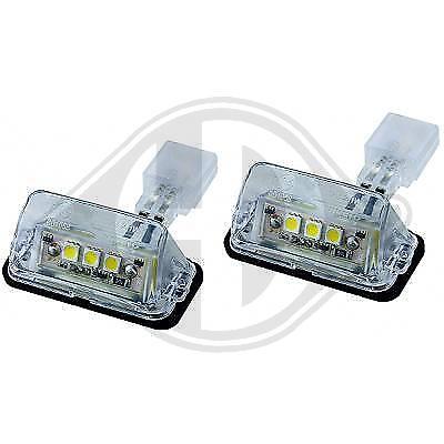 kit plafoniere luci targa led tuning specifiche 206 1998 > 2010 LED