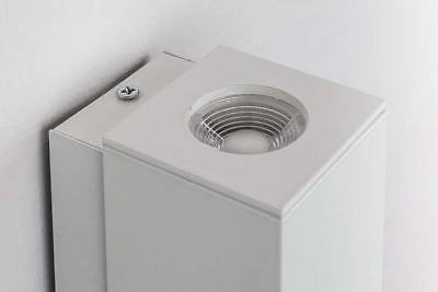 Lampada Led Modello REVERSE Forma Rettangolare in Metallo Satinato Colore Bianc