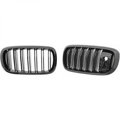 Calandra griglia TUNING X5 X6 13-18 anche LCI M-look nera opaca doppio liste