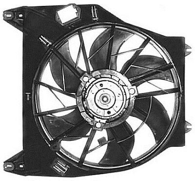 Elettroventola radiatore acqua completa KANGOO 02-07 380mm 1.9 D