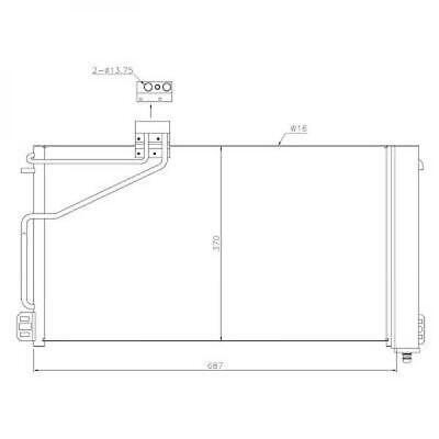Condensatore ClasseC W203 200/200CDI/230/240/320 A2035001254 640x374