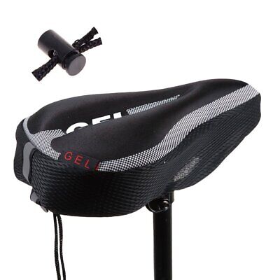 Coprisella 27,5x19cm per Bici, Coprisedile Morbido e Largo Bicicletta,