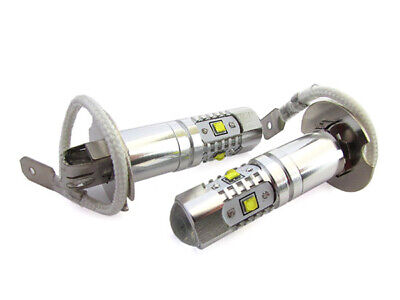 Lampada Led H3 PK22s 30W 12V Con 6 Cree Da 5W Super Potente e Bianco Per