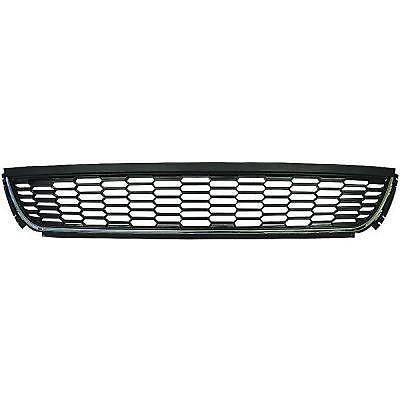 Griglia Mascherina paraurti anteriore POLO 6R 09-14 centrale con listello NER