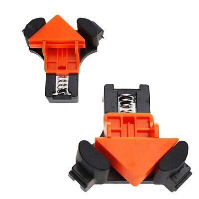2 Pezzi Morsetti ad Angolo Retto in Plastica ABS per Lavorazione del Legno
