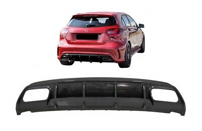 Diffusore mantovana paraurti posteriore adatto per W176 Classe A (2013