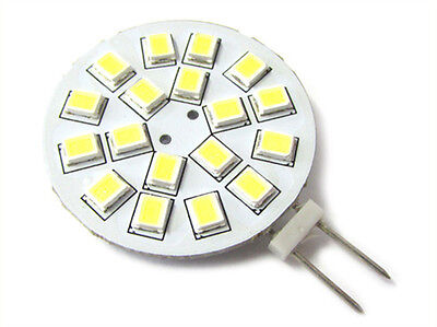 Lampadina LED G4 Bispina DC AC 3W 12V e 24V Bianco Neutro Naturale 18 SMD 2835 1