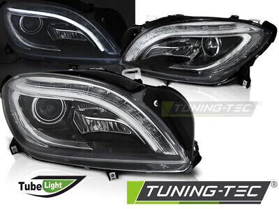 HEADLIGHTS BLACK LED fits M-CLASS W166 11-15