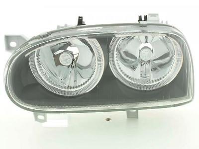 Angel Eye headlight suitable for Golf 3 (Typ 1HXO 1 EXO) Yr. 91-97 black