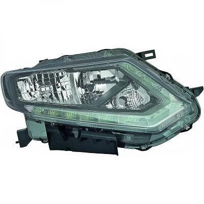 Faro fanale anteriore sinistro XTRAIL 14/15/16/17 alogeno H9+H1