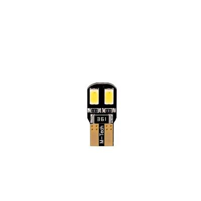 Blister 2x LED L323 W5W 4xSMD5730 CANBUS bianco