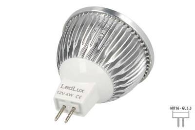 Faretto Lampada LED Dicroica MR16 GU5.3 12V 4W 4X1W Bianco Freddo 6000K <p
