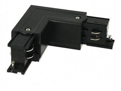 Connettore Giunto Forma L Sinistro Colore Nero Per Barra Sistema Binario