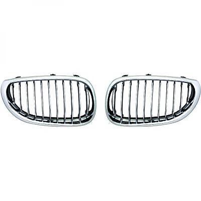 Calandra Griglia Mascherina TUNING Serie5 E60 E61 03-07 cromata nero