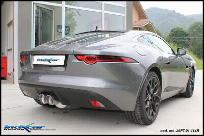 F-TYPE 2.0 TURBO (300CV) 2017-- Posteriore con uscite centrali 2 x diam.