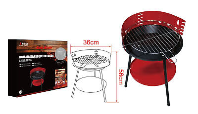 Griglia Barbecue Rotondo BBQ Carbon D36mm X H56mm <ul><li>Materiale Sano E