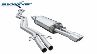 E30 M3 -1992 DEFAP + Tubo centrale diretto + Posteriore 2 x diam. 70 RACING