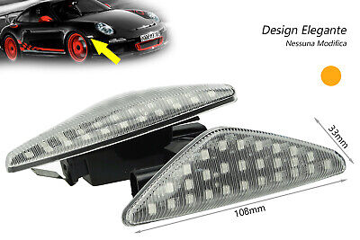 Kit Freccia Laterale a Led Side Marker Dinamica Lente Trasparente E70 X5