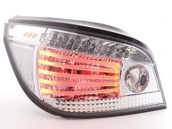 Coppia Fari Fanali Posteriori Tuning LED serie 5 Berlina (E60) 03- cromato