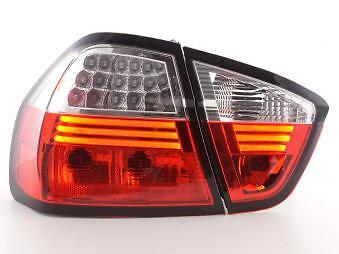Coppia Fari Fanali Posteriori Tuning LED serie 3 Berlina (E90) 05-08 Rossi