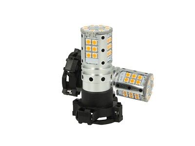COPPIA Lampade Led PY24W Canbus Arancione Per Frecce Anteriore R8 X3 X5 X6 Z4
