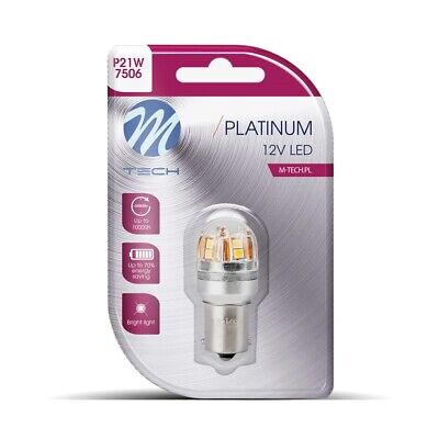 Blister1x LED L826W BA15s 15x2835SMD 12-24V CANBUS bianco
