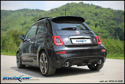 595 ABARTH 1.4 TURBO T-JET (160CV) 2012-- Terminale a 2 silenziatori con uscita