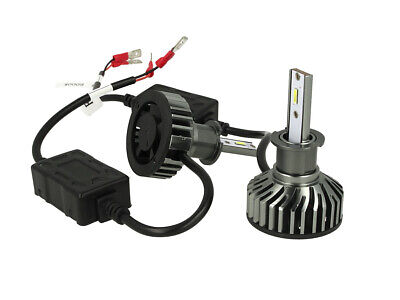 Kit Full Led Cob H3 26W Reale 12V Con Ventola Raffrenddamento Silenziosa