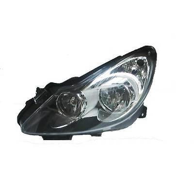 Faro fanale anteriore Sinistro CORSA D 06-11 DEPO H7+H1 per reg elettrica n