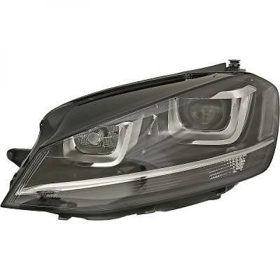 Faro fanale anteriore Destro GOLF VII 12->> senza luce curva VALEO XENON D1S