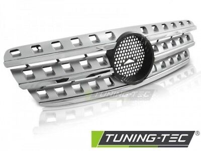 Griglia Anteriore Tuning W163 98-05 (164 AMG LOOK) Cromato-Argento